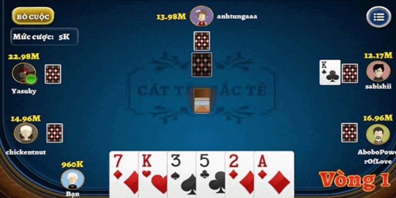 Những thuật ngữ riêng được sử dụng trong game bài cắc tê