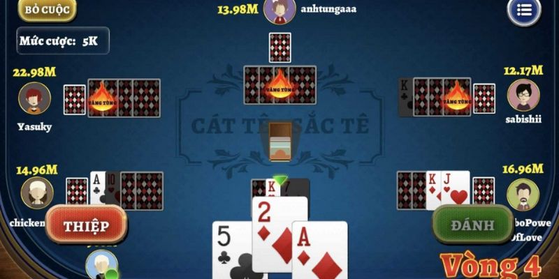 Hướng dẫn tân thủ cách chơi bài catte cực đơn giản